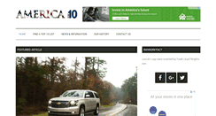 Desktop Screenshot of americatop10.com