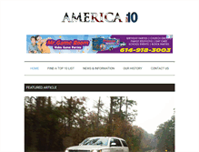 Tablet Screenshot of americatop10.com